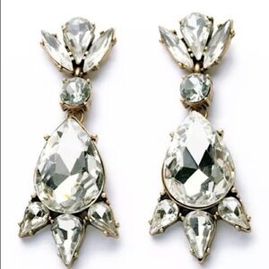 STATEMENT CRYSTAL EARRINGS l Bridal Earrings l Statement Earrings #167